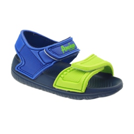 American Club Sandali d'acqua americani blu verde 1