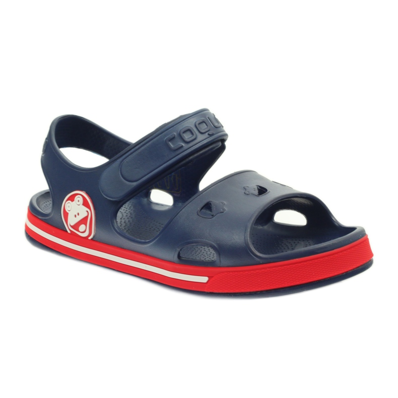 Sandali da acqua Żabka COQUI Blu navy rosso 1