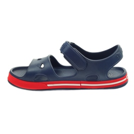 Sandali da acqua Żabka COQUI Blu navy rosso 2