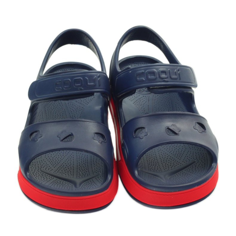 Sandali da acqua Żabka COQUI Blu navy rosso 4