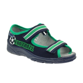 Sandali da bambino Befado 969x078 blu navy verde 1
