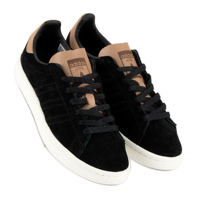 Adidas Campus W BB0030 nero marrone 1