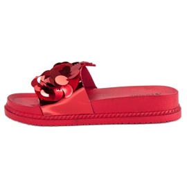 Seastar Ciabatte da donna rosse rosso 1