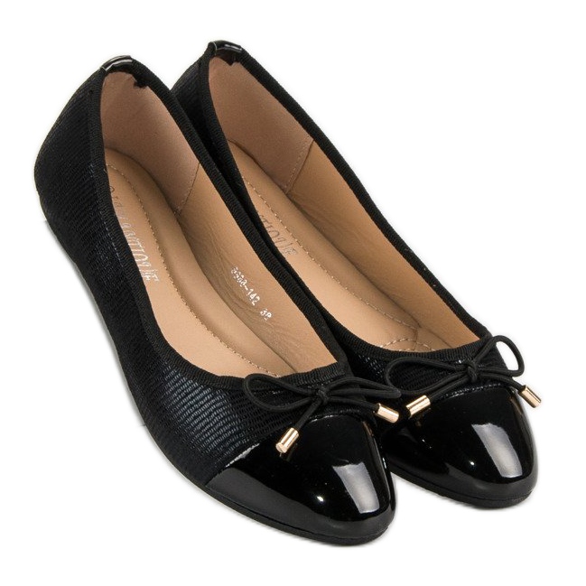 Diamantique Ballerine eleganti nero 1