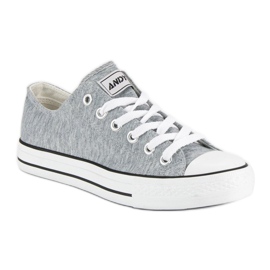 Andy Z Sneakers da donna grigie grigio 1