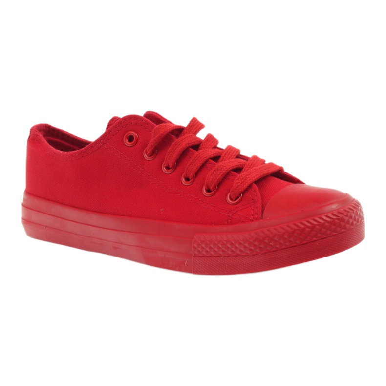 DK Scarpe da ginnastica rosse legate rosso 1