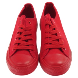 DK Scarpe da ginnastica rosse legate rosso 4