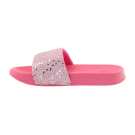 Ciabatte profilate Big Star glitter rosa 2