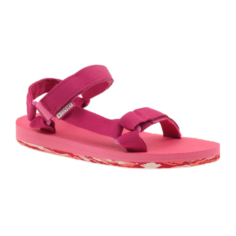 Sandali in schiuma da donna Big Star fucsia rosa 1