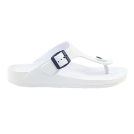 Sandali da donna Big Star 274A158 bianco nero 1