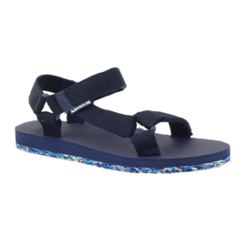 Sandali in tessuto Big Star blu navy 1