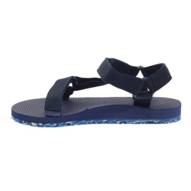 Sandali in tessuto Big Star blu navy 2