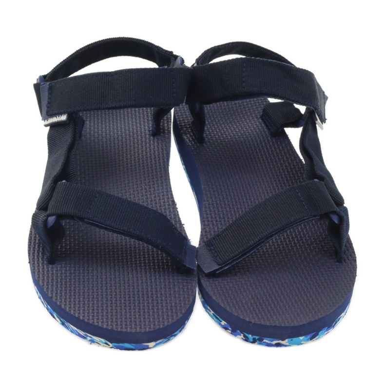 Sandali in tessuto Big Star blu navy 3