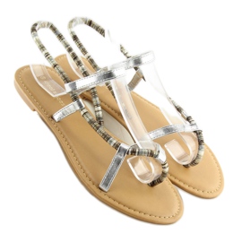 Sandali argento 5130 argento grigio 2