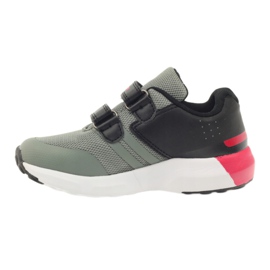 American Club Scarpe sportive americane ADI per bambini 16687 grigie nero grigio rosso 2