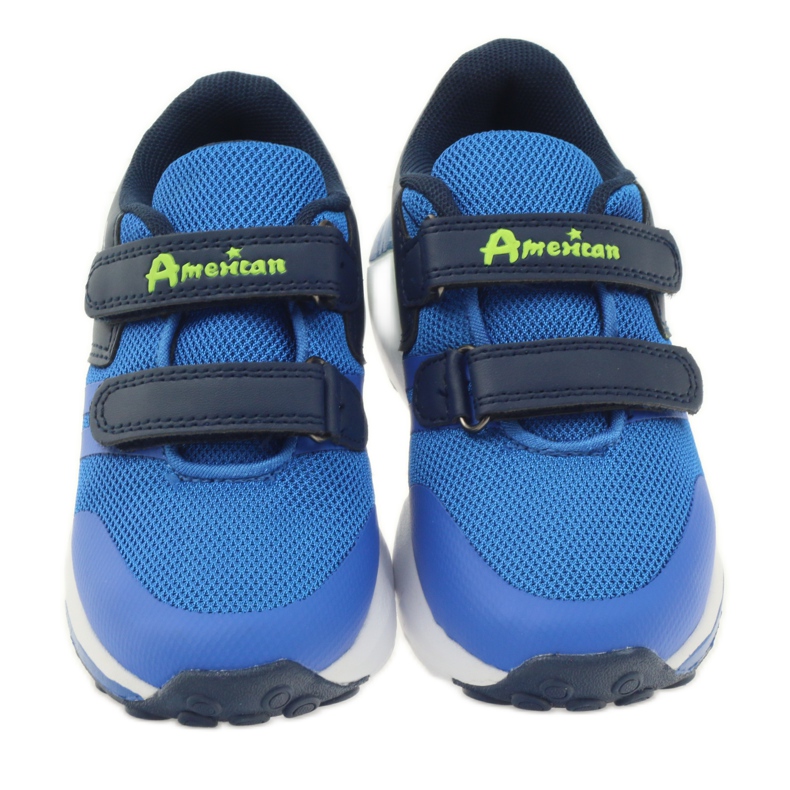 American Club Scarpe sportive americane ADI per bambini 16687 blu verde blu navy 3