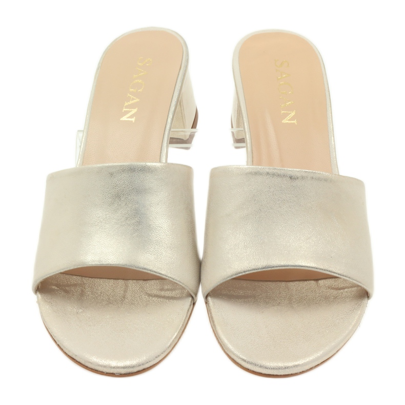 Sagan pantofole dorate 2554 d'oro 3