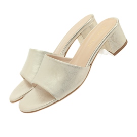 Sagan pantofole dorate 2554 d'oro 4