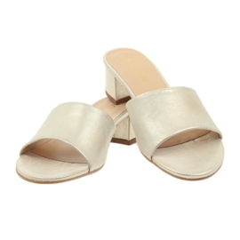 Sagan pantofole dorate 2554 d'oro 5
