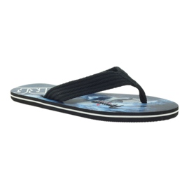 American Club Infradito da uomo americano SURF nero 1