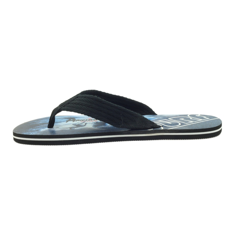American Club Infradito da uomo americano SURF nero 2