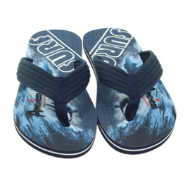 American Club Infradito da uomo americano SURF blu navy 3