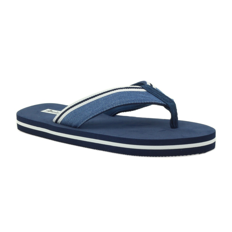 American Club Infradito in schiuma da donna americana blu navy 1