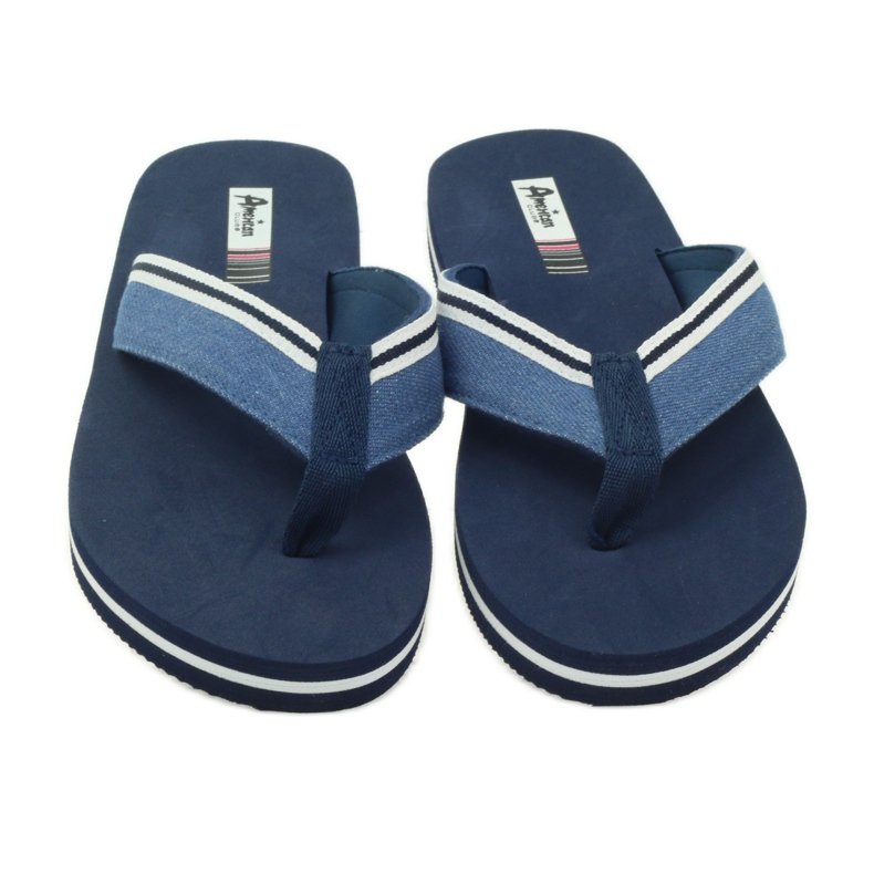 American Club Infradito in schiuma da donna americana blu navy 3