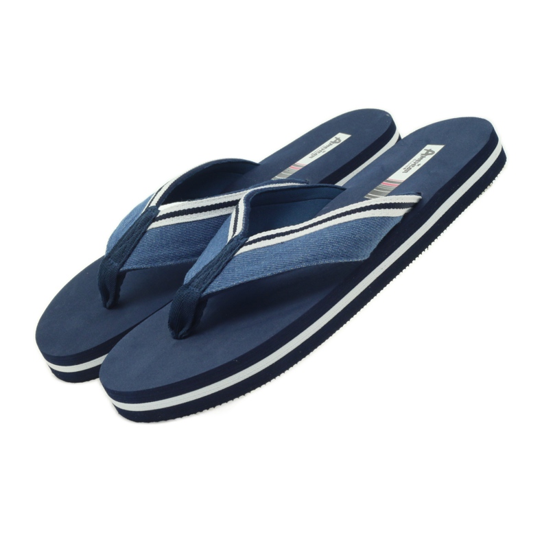 American Club Infradito in schiuma da donna americana blu navy 4