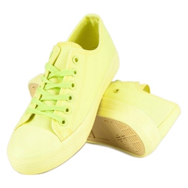 SHELOVET Sneakers Gialle Sulla Rilegatura giallo 2