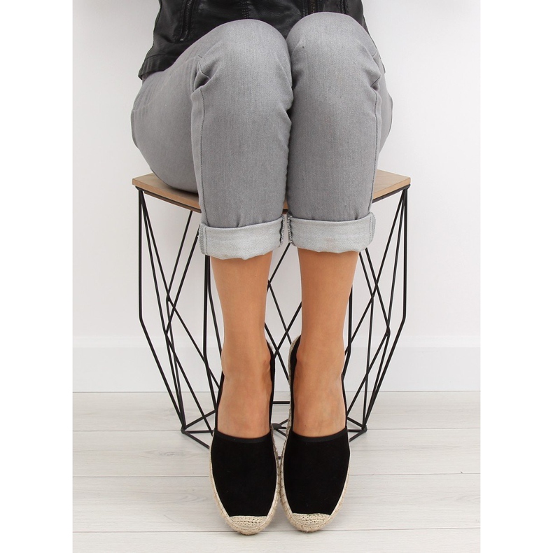 Espadrillas da donna nere BB10P nere nero 2