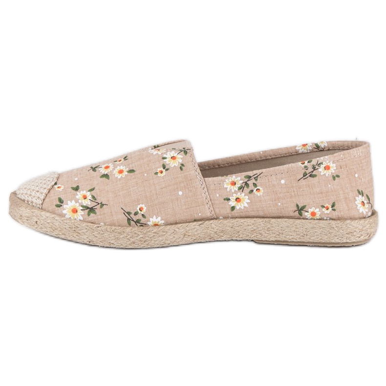 Vices Espadrillas con vizi floreali marrone 1