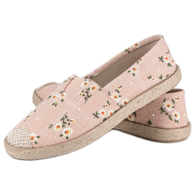Vices Espadrillas con vizi floreali rosa 2