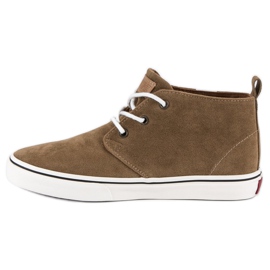 Andy Z Sneakers alla caviglia in camoscio marrone 1