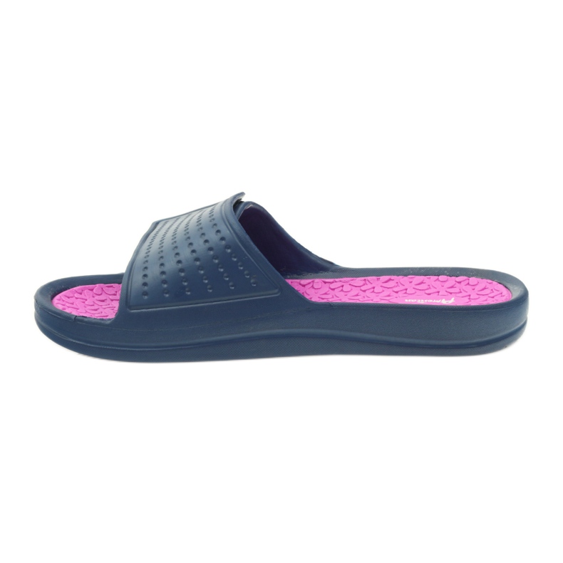 American Club Ciabatte da acqua blu navy americane rosa 3