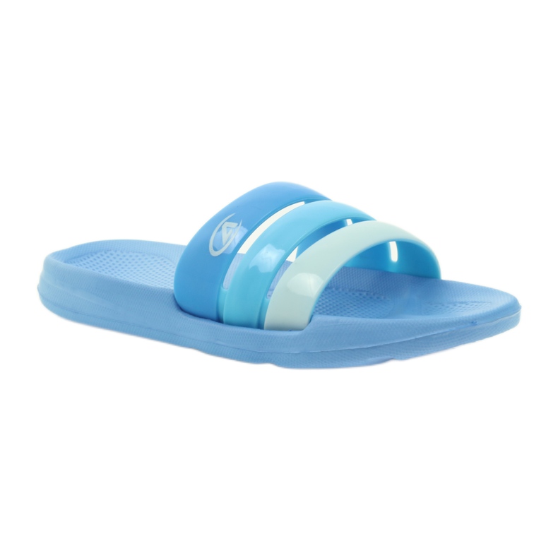 American Club Ciabatte da piscina da donna americane blu 1