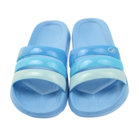 American Club Ciabatte da piscina da donna americane blu 3