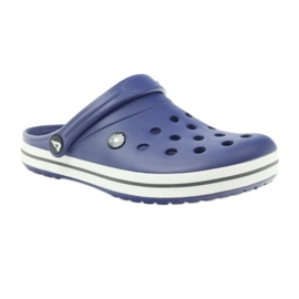American Club Sandali con zoccoli Crocs blu navy 1