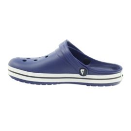 American Club Sandali con zoccoli Crocs blu navy 2