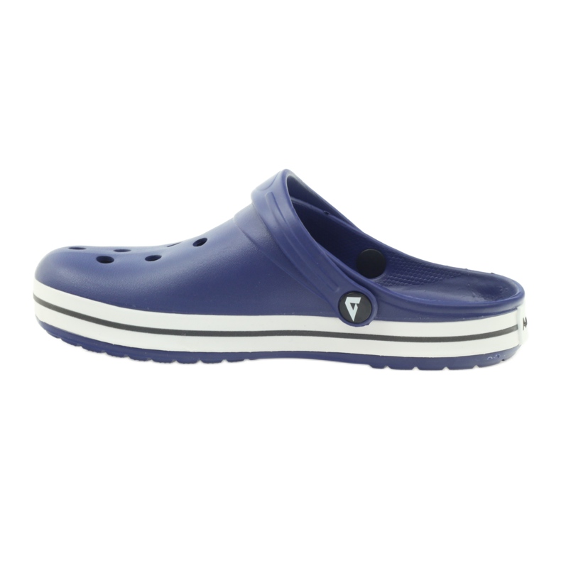 American Club Sandali con zoccoli Crocs blu navy 2
