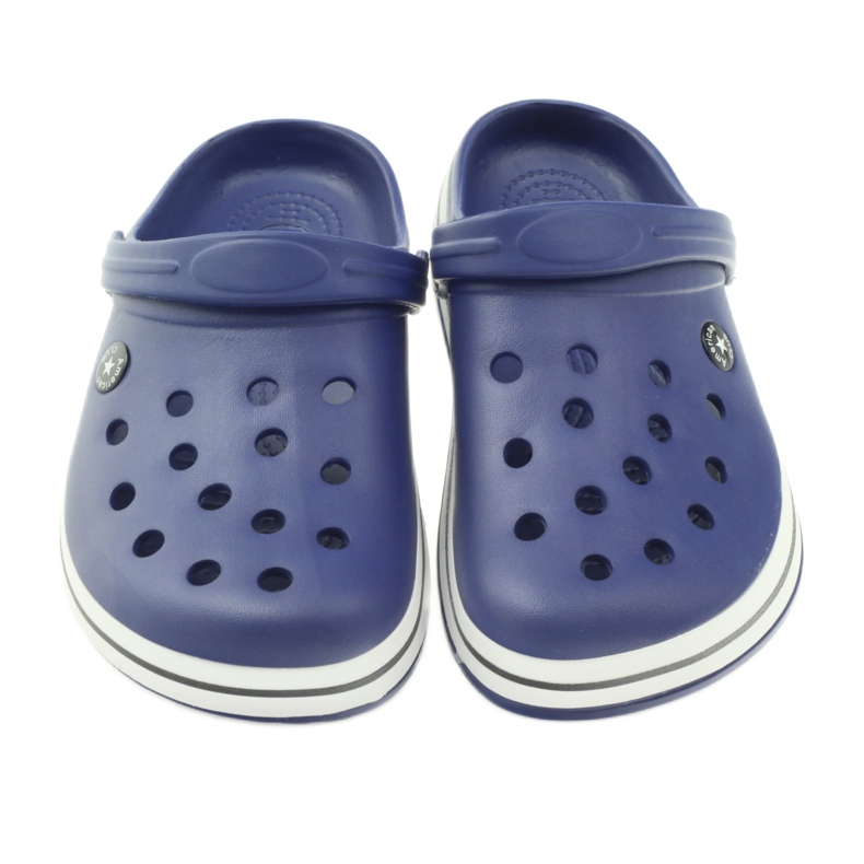 American Club Sandali con zoccoli Crocs blu navy 3