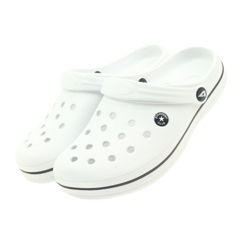 American Club Sandali bianchi intasati di Kroks bianco 4