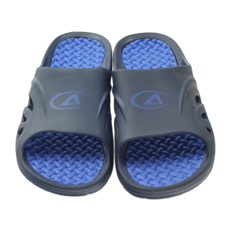 American Club Ciabatte da piscina in schiuma da uomo americane blu navy 3