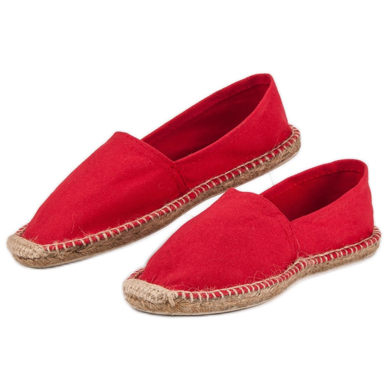 Espadrillas rosse rosso 2