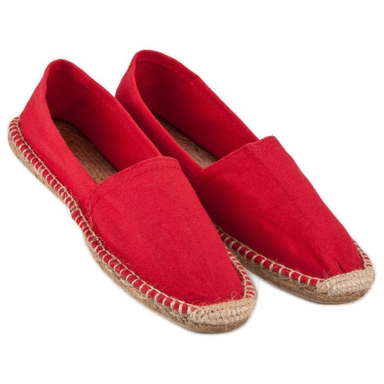 Espadrillas rosse rosso 1
