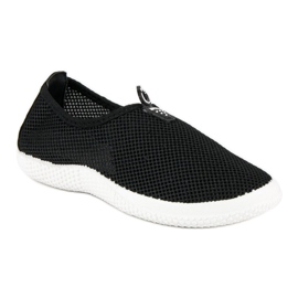 Scarpe sportive slip-on nero 1