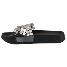 Vices Eleganti pantofole meliski vizi grigio 1