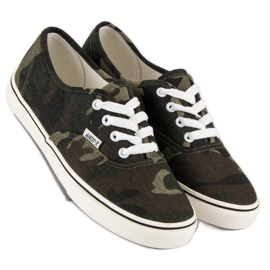 Andy Z Sneakers mimetiche marrone verde 1