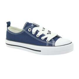 Sneakers allacciate blu navy dell'American Club 1