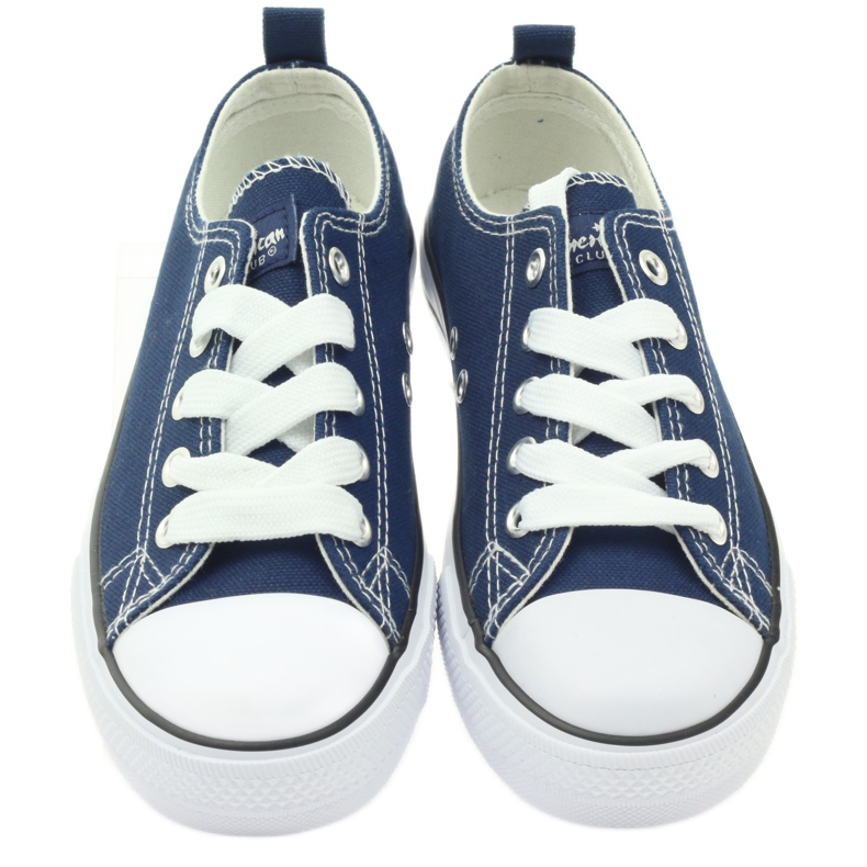 Sneakers allacciate blu navy dell'American Club 3